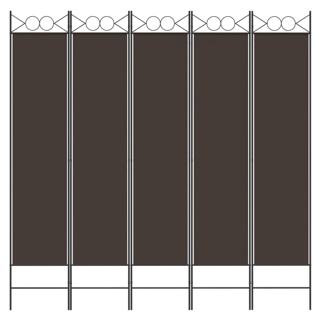 Kamerscherm met 6 panelen 240x200 cm stof