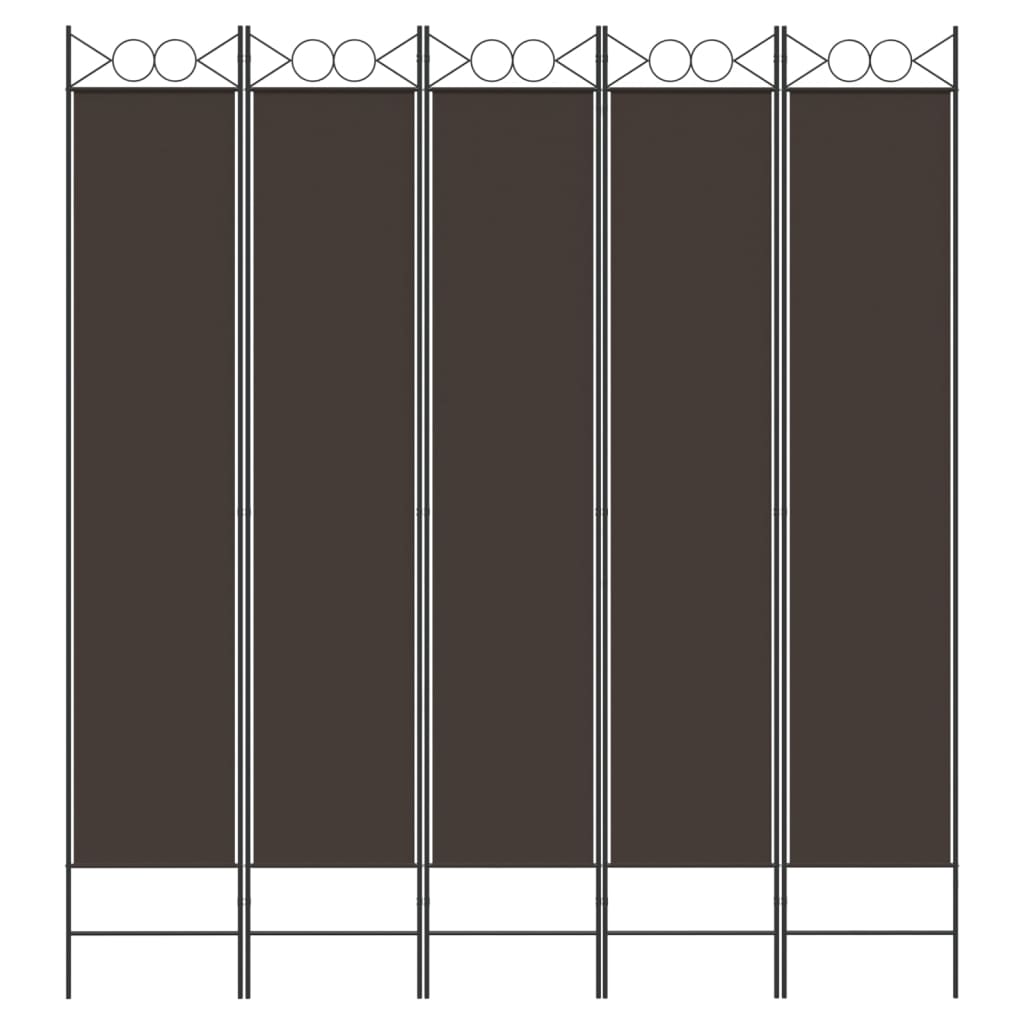 Kamerscherm met 6 panelen 240x200 cm stof