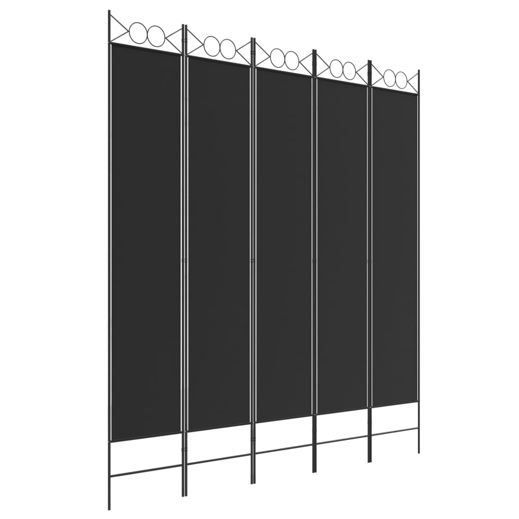 Kamerscherm met 6 panelen 240x200 cm stof