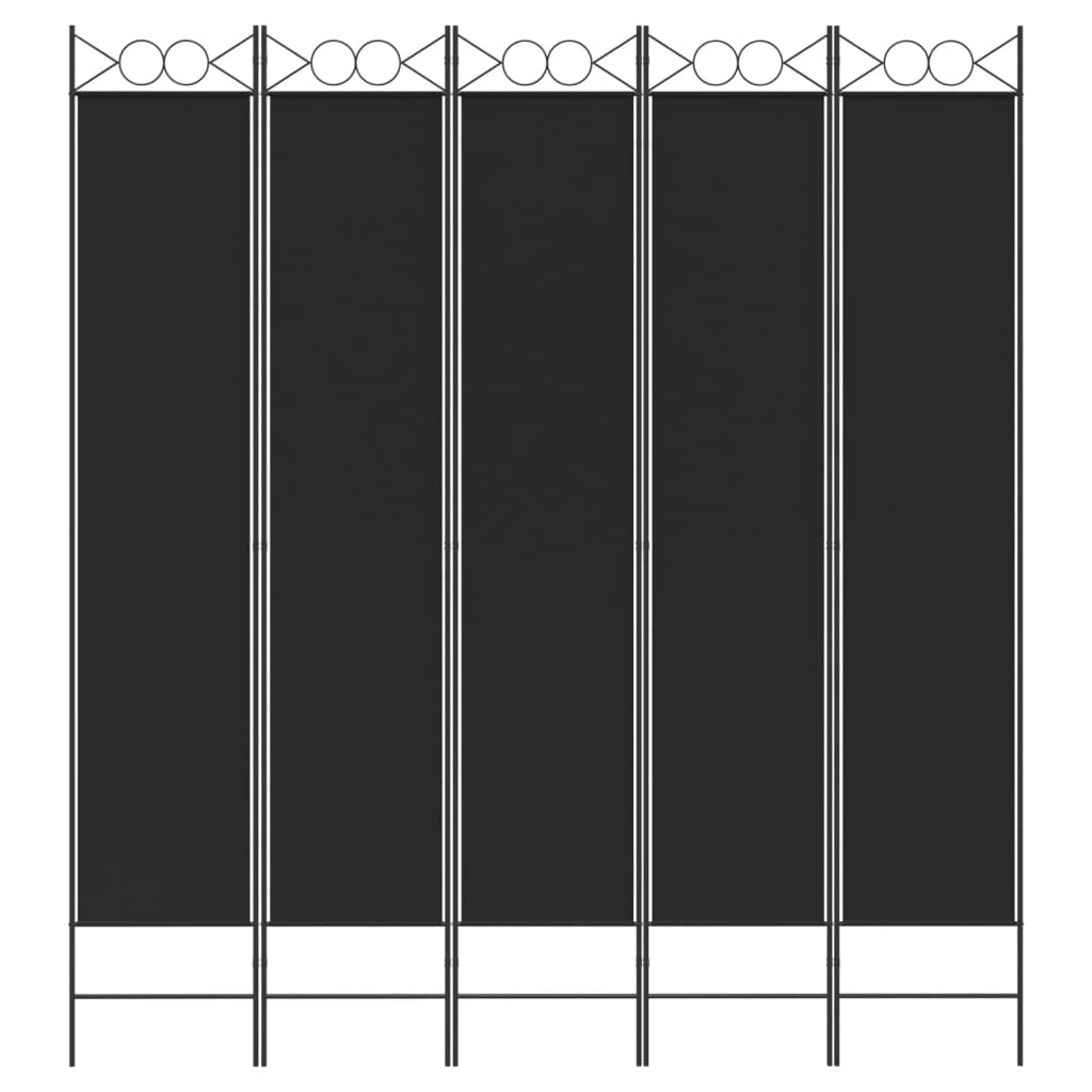 Kamerscherm met 6 panelen 240x200 cm stof