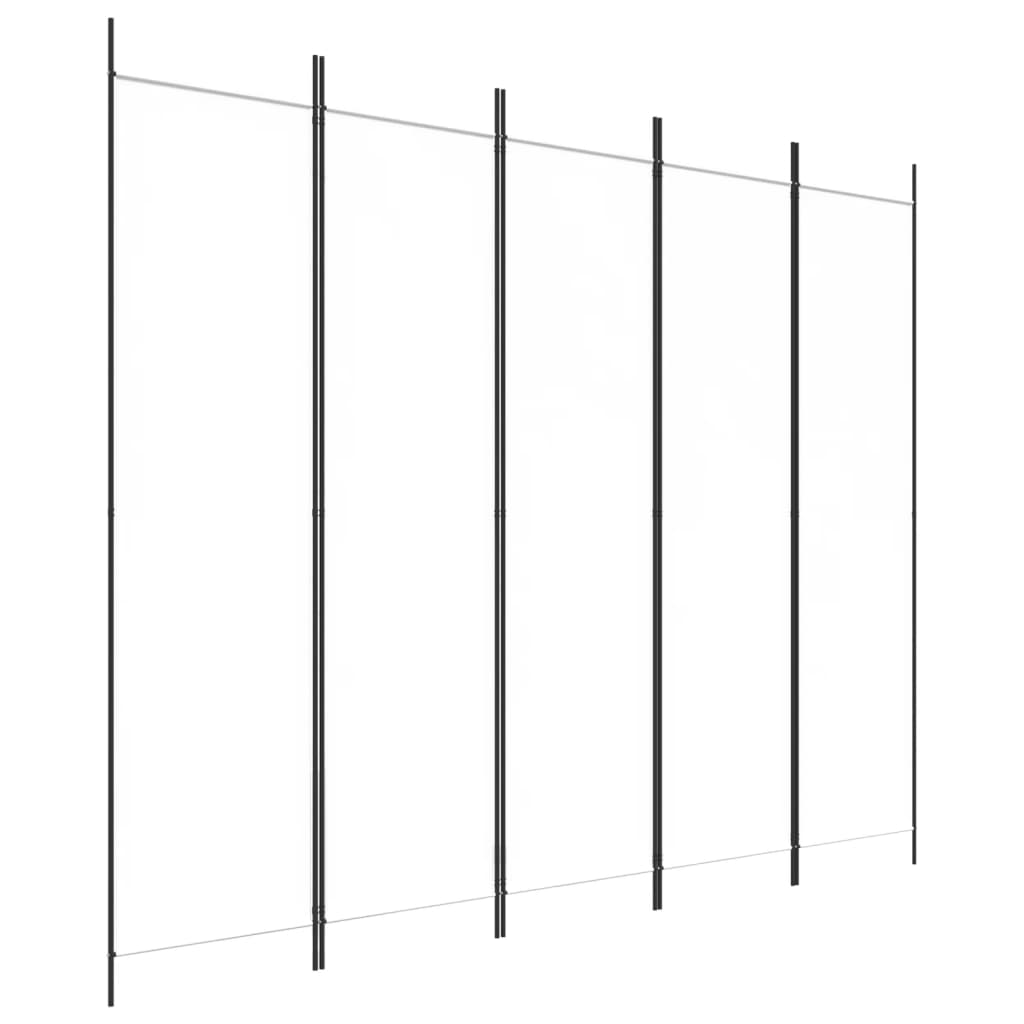 Kamerscherm met 6 panelen 300x200 cm stof