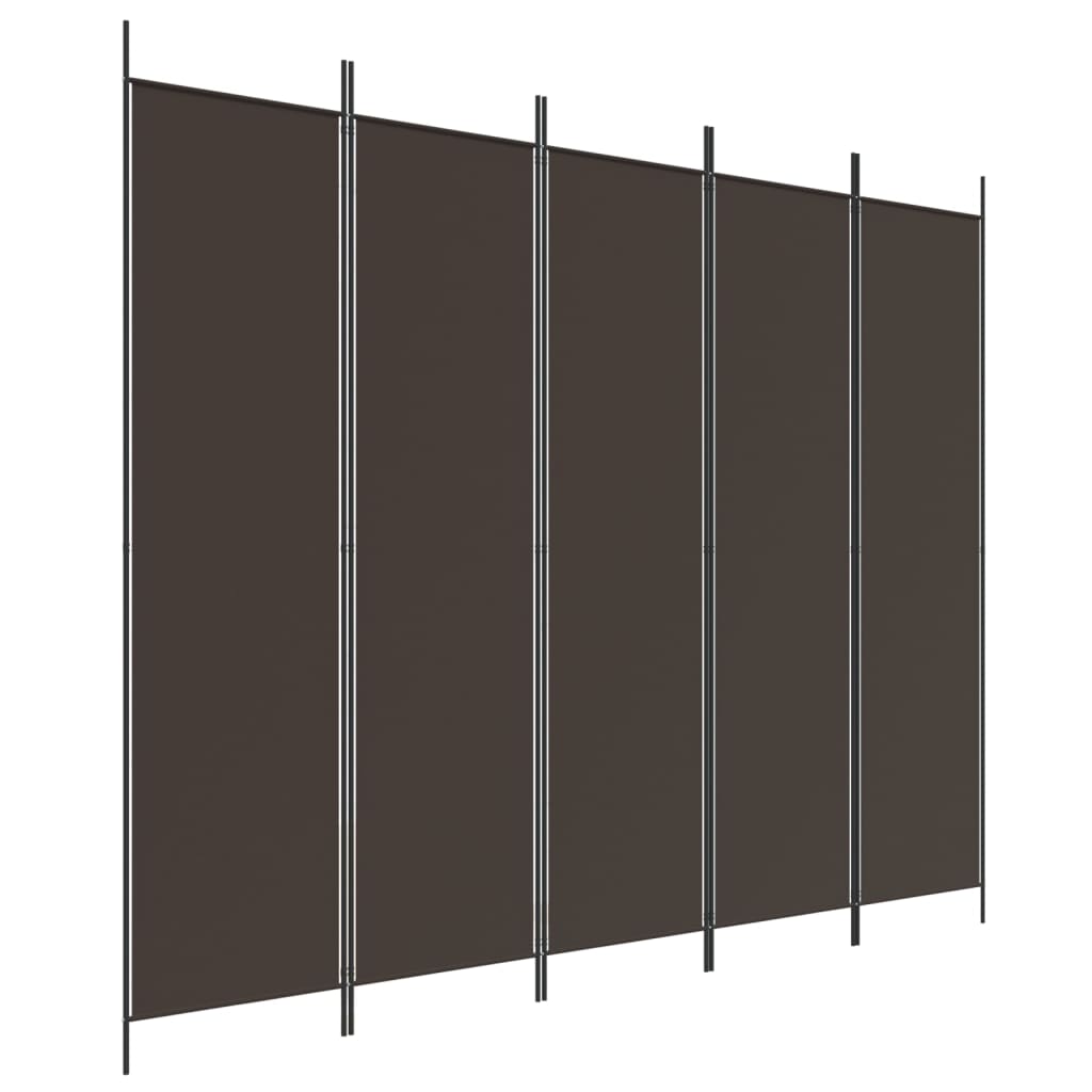 Kamerscherm met 6 panelen 300x200 cm stof