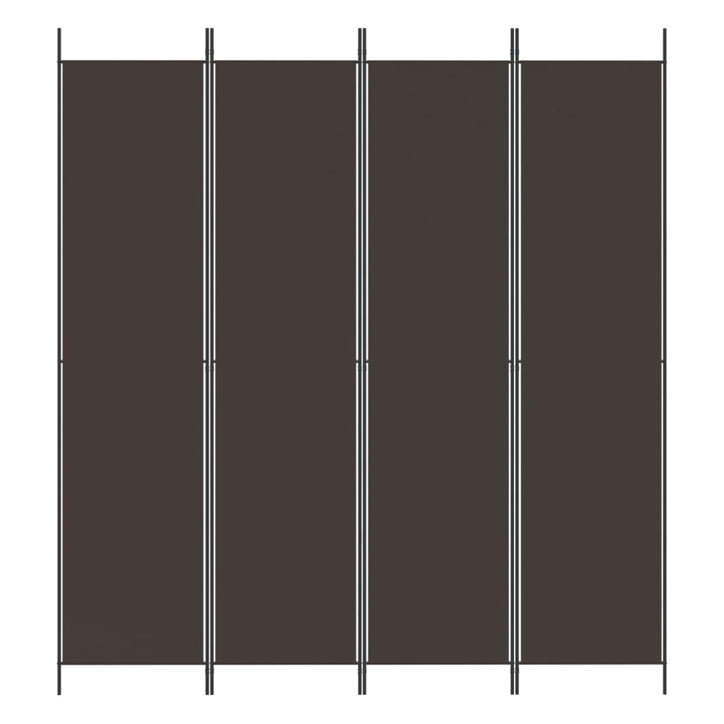 Kamerscherm met 5 panelen 250x220 cm stof