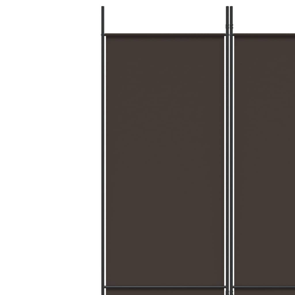 Kamerscherm met 5 panelen 250x220 cm stof