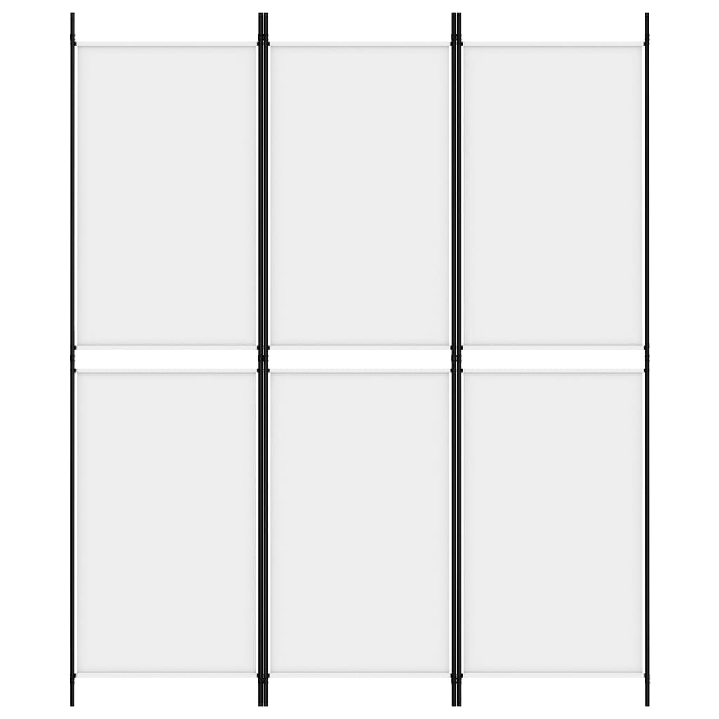 Kamerscherm met 5 panelen 250x200 cm stof