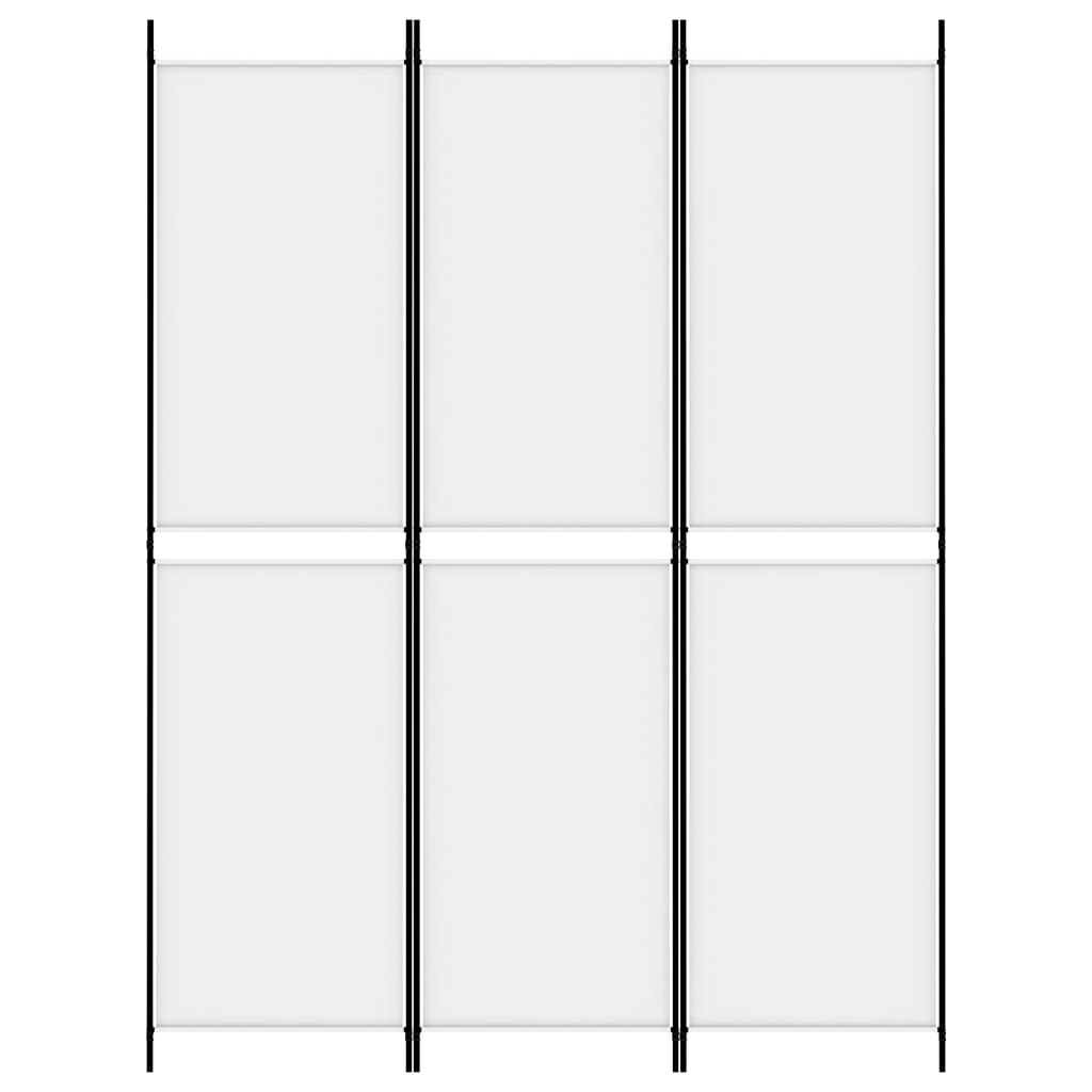 Kamerscherm met 5 panelen 250x200 cm stof