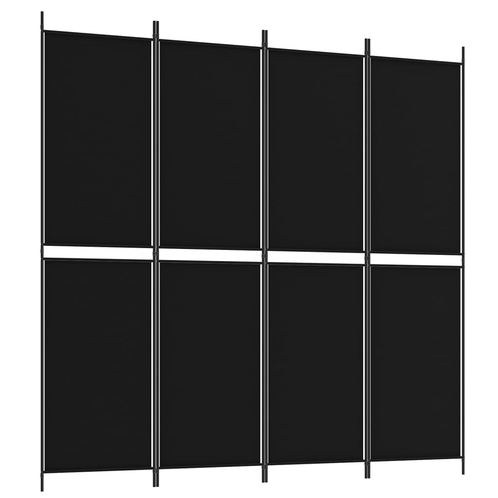 Kamerscherm met 5 panelen 250x200 cm stof