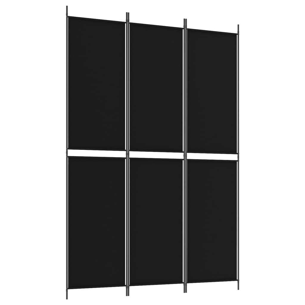 Kamerscherm met 5 panelen 250x200 cm stof