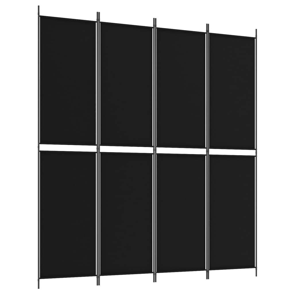 Kamerscherm met 5 panelen 250x200 cm stof