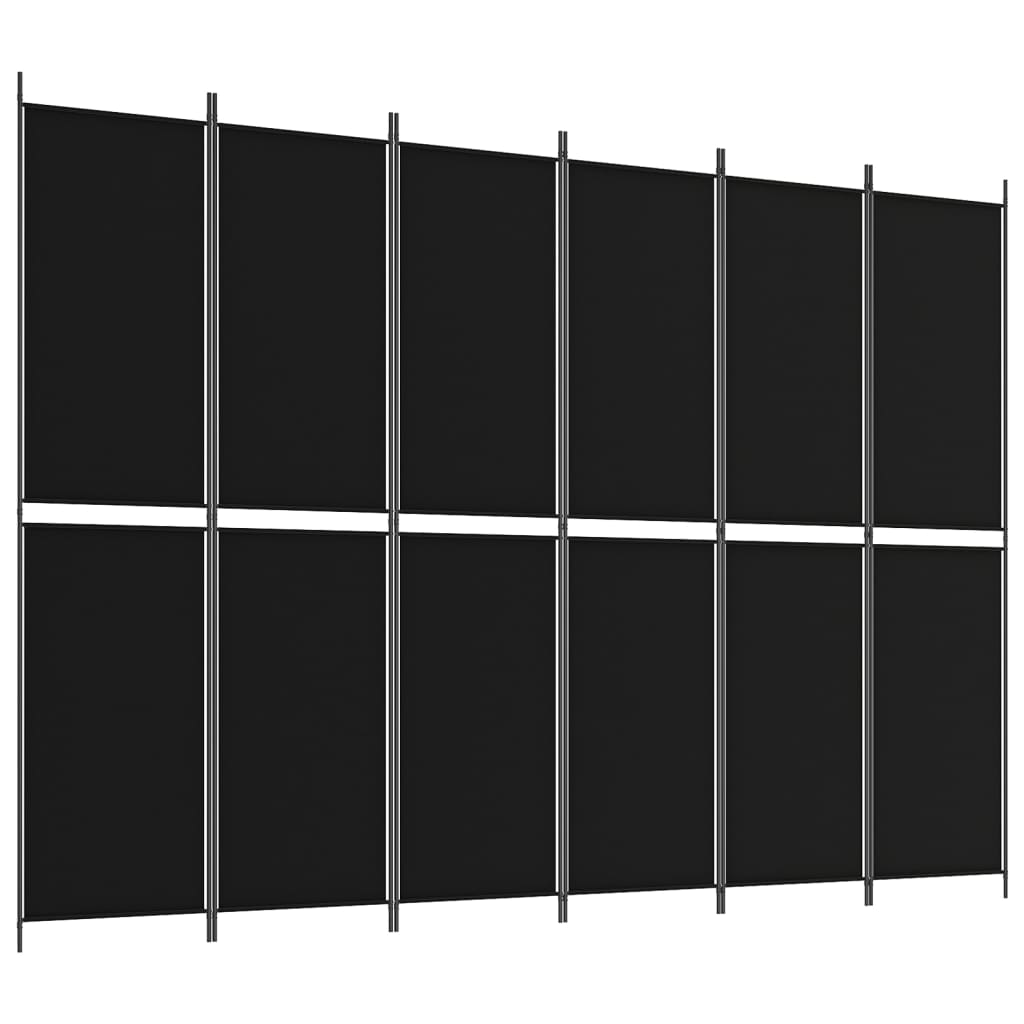 Kamerscherm met 5 panelen 250x200 cm stof