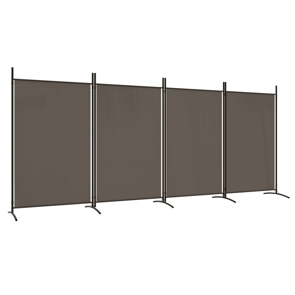 Kamerscherm met 2 panelen 175x180 cm stof