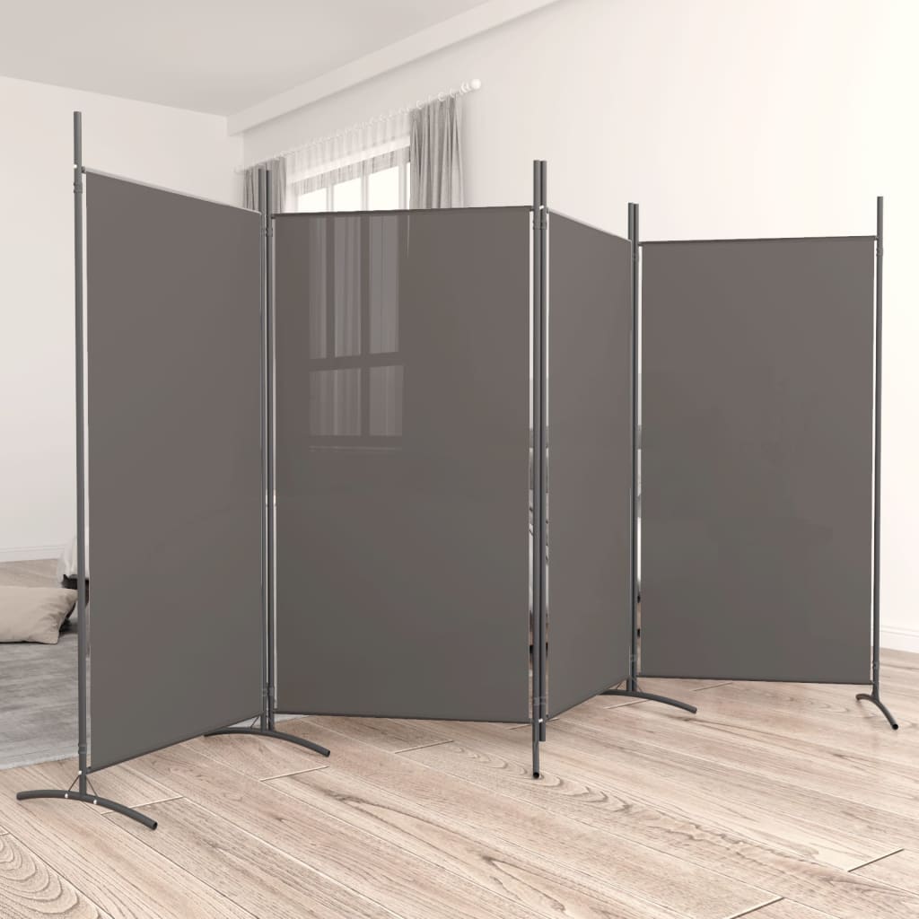 Kamerscherm met 2 panelen 175x180 cm stof