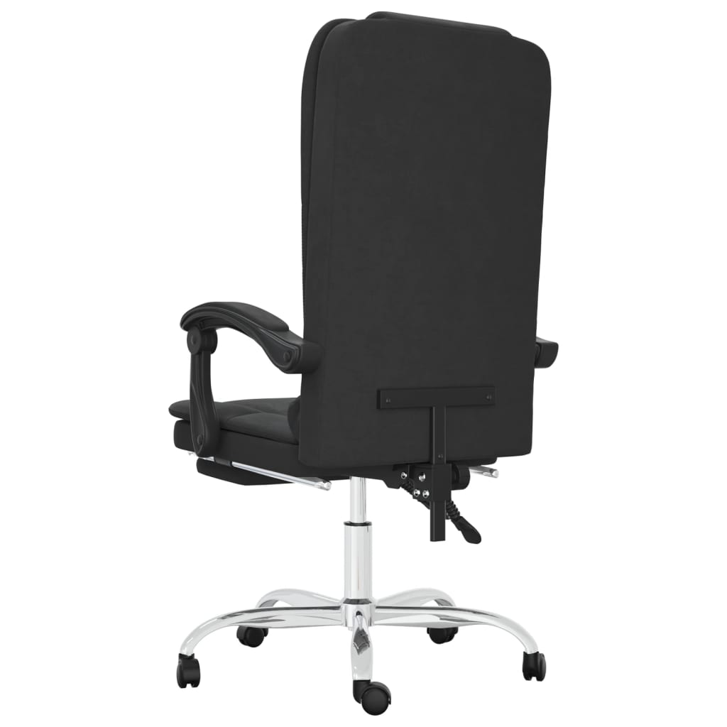 Chaise de bureau massage réglable en cuir artificiel