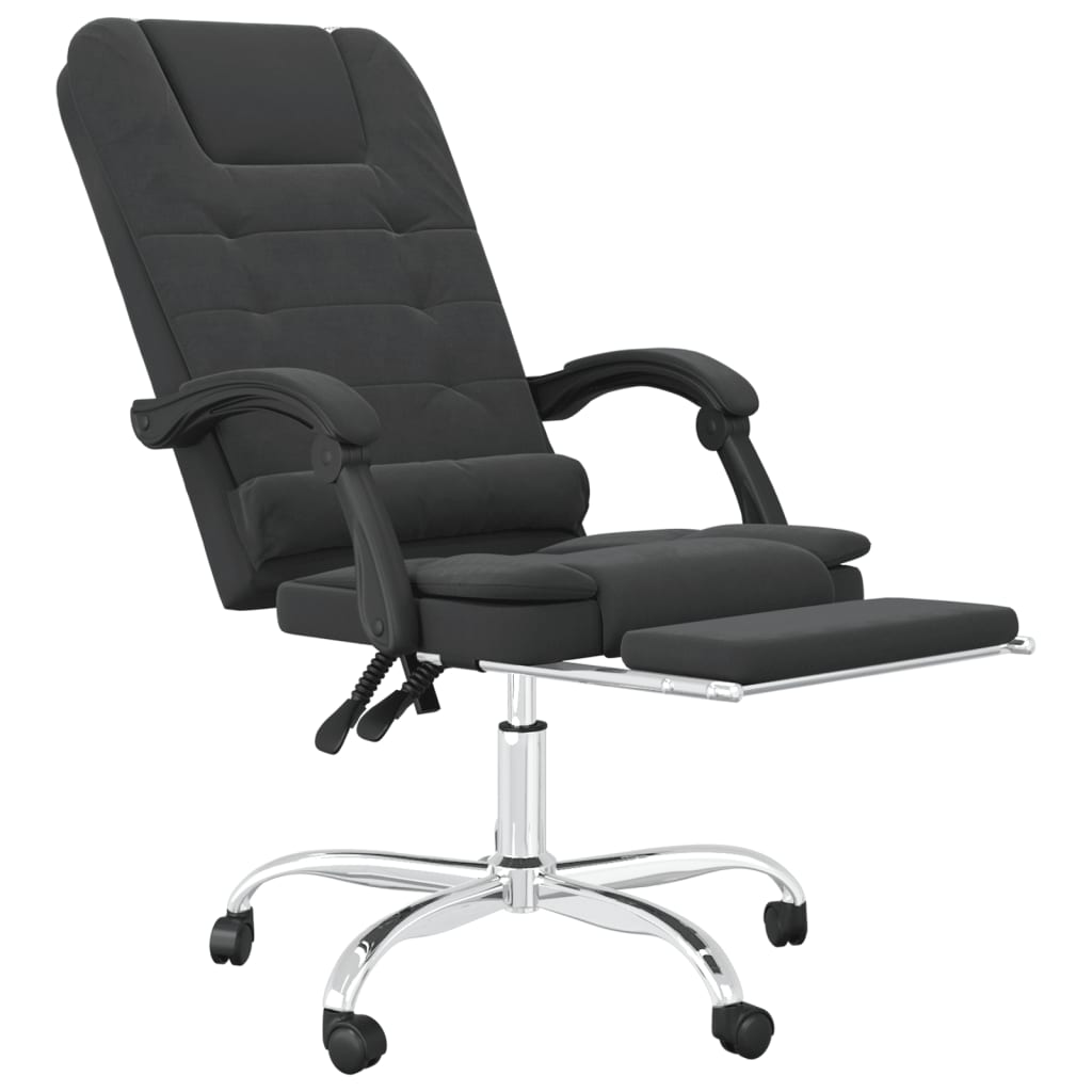 Chaise de bureau massage réglable en cuir artificiel