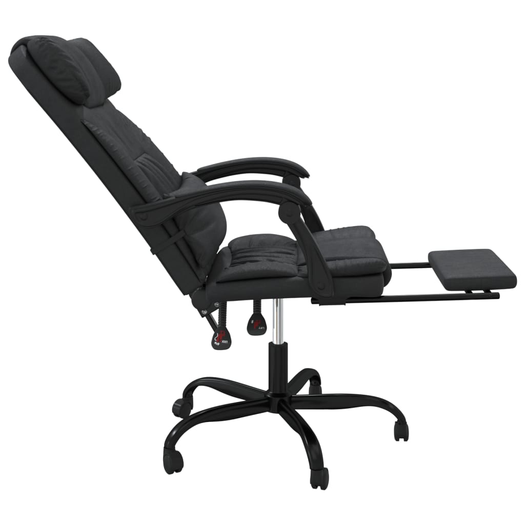 Chaise de bureau réglable en cuir artificiel