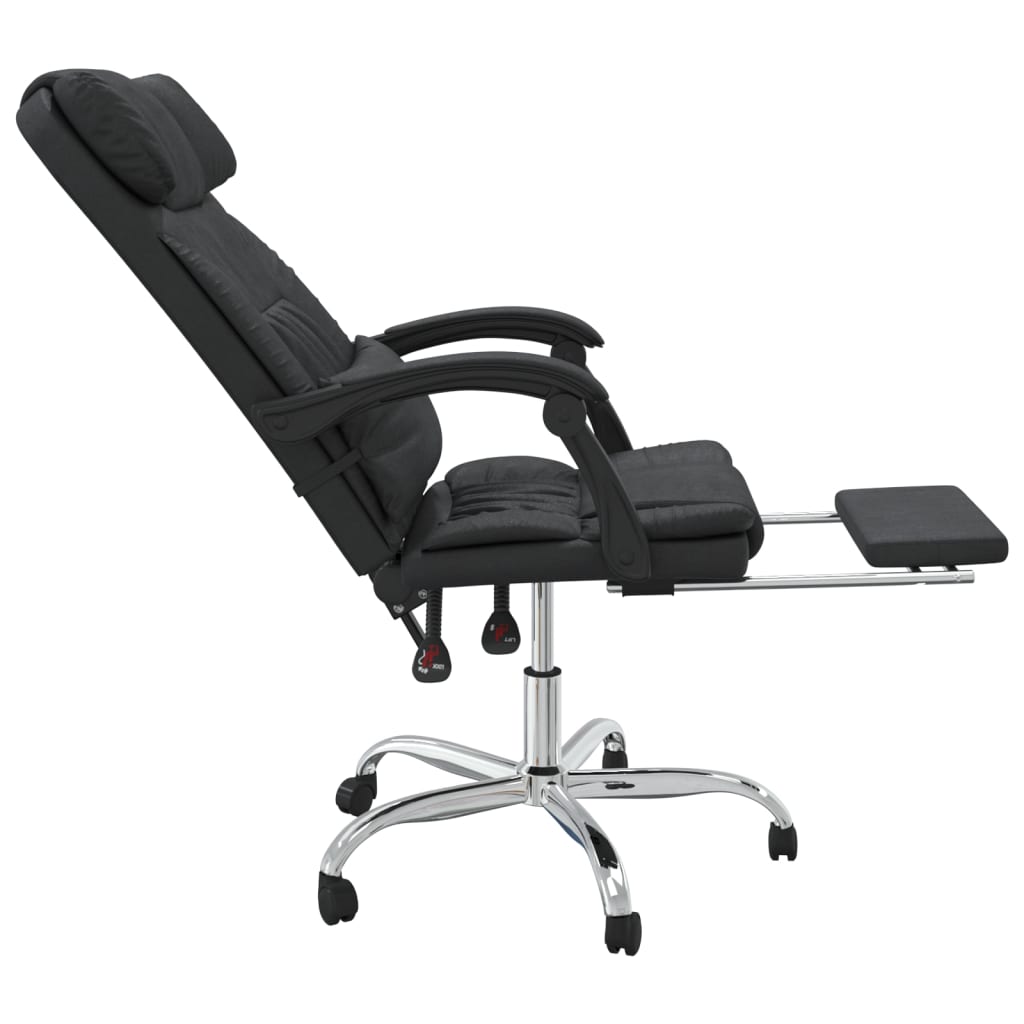 Chaise de bureau réglable en cuir artificiel