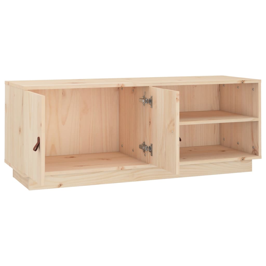 Tv-meubel 105x34x40 cm massief grenenhout