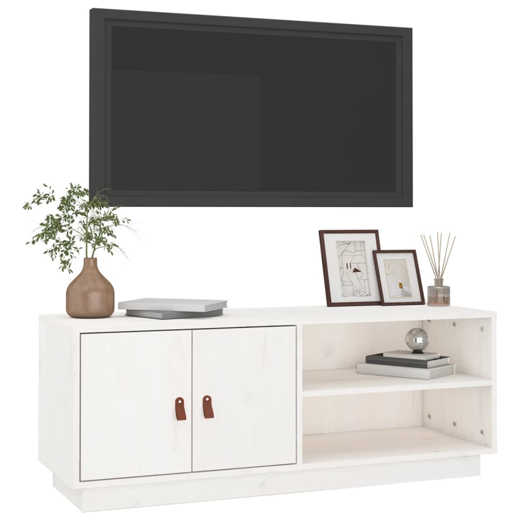 Tv-meubel 105x34x40 cm massief grenenhout