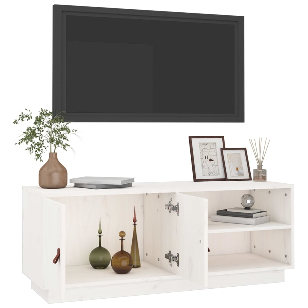 Tv-meubel 105x34x40 cm massief grenenhout