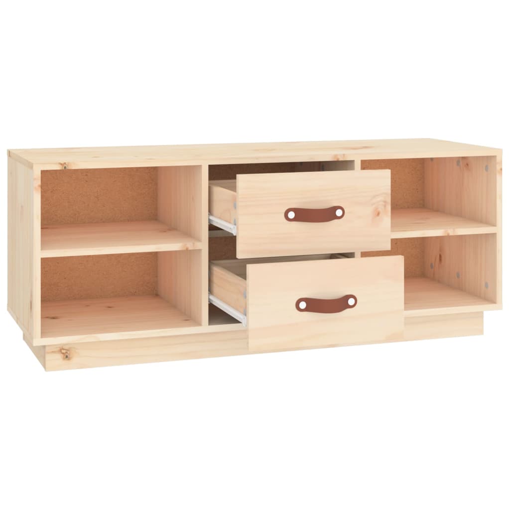 Tv-meubel 100x34x40 cm massief grenenhout