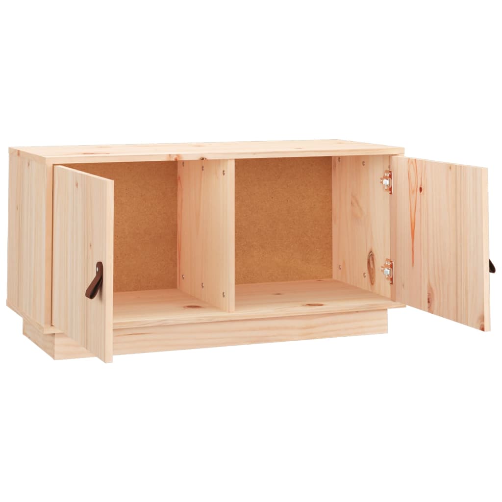 Tv-meubel 80x34x40 cm massief grenenhout