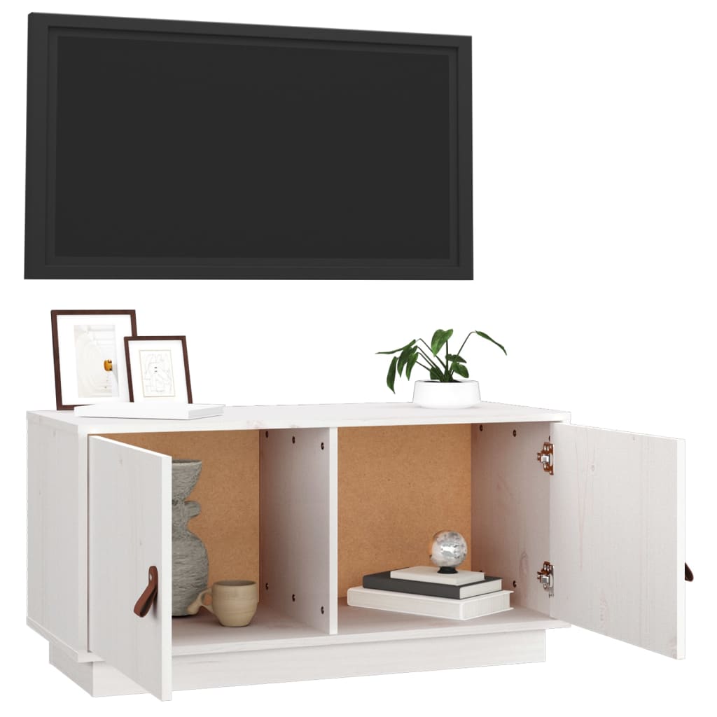 Tv-meubel 80x34x40 cm massief grenenhout