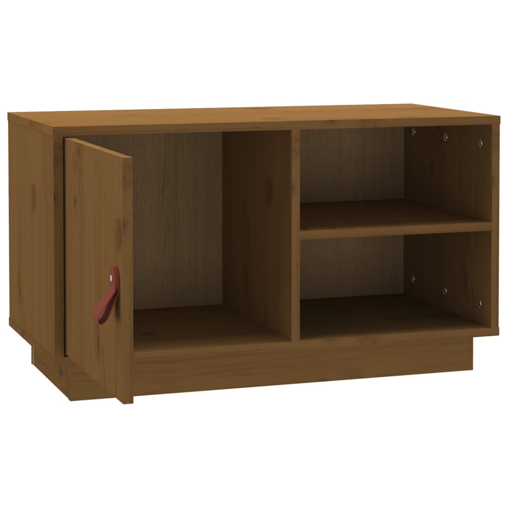 Tv-meubel 70x34x40 cm massief grenenhout