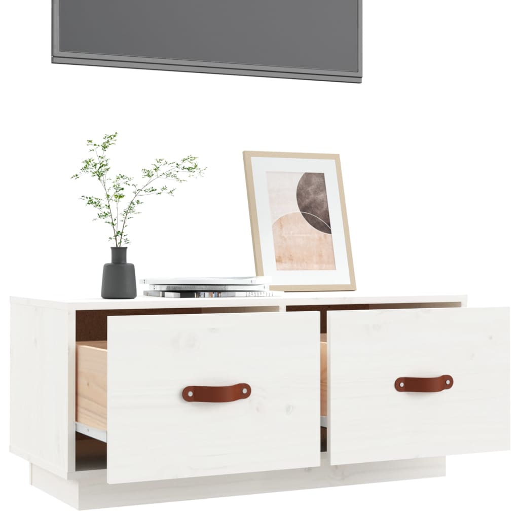 Tv-meubel 80x34x35 cm massief grenenhout