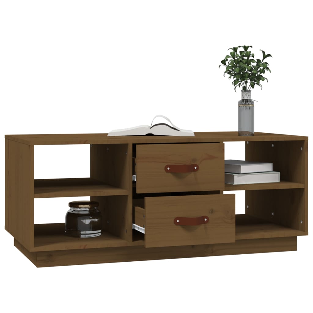 Salontafel 100x50x41 cm massief grenenhout