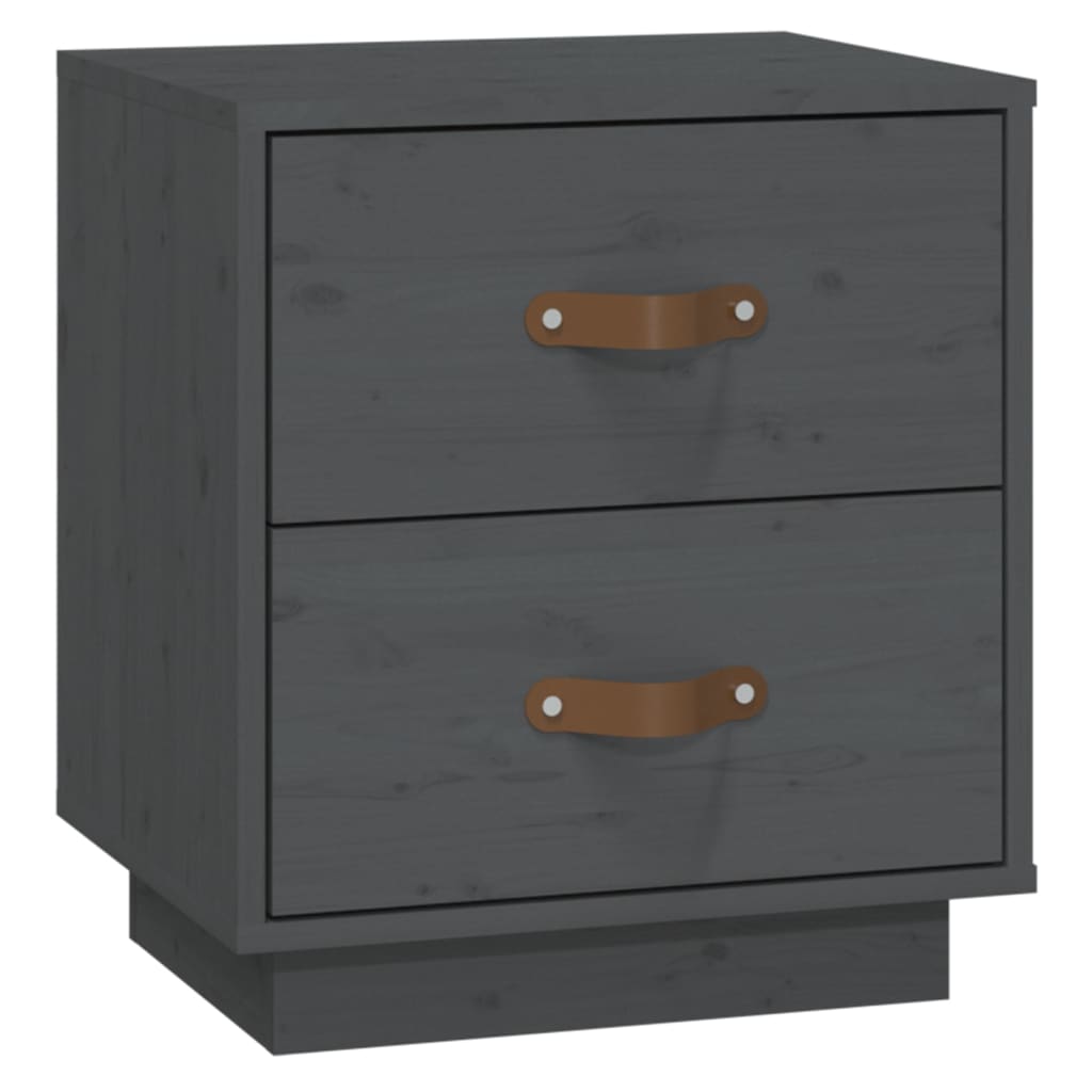 Nachtkastjes 2 st 40x34x45 cm massief grenenhout