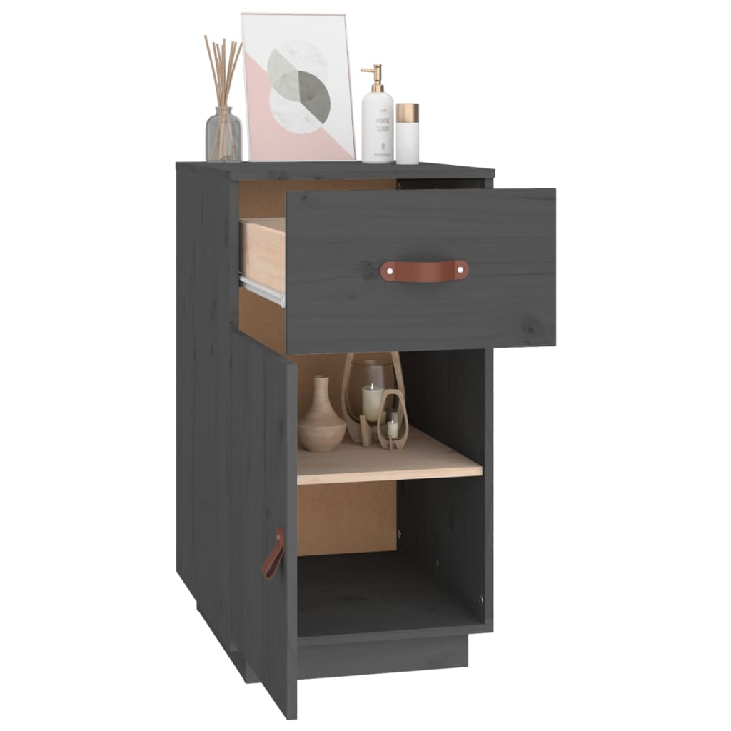 Meuble de bureau 40x50x75 cm en bois de pin massif