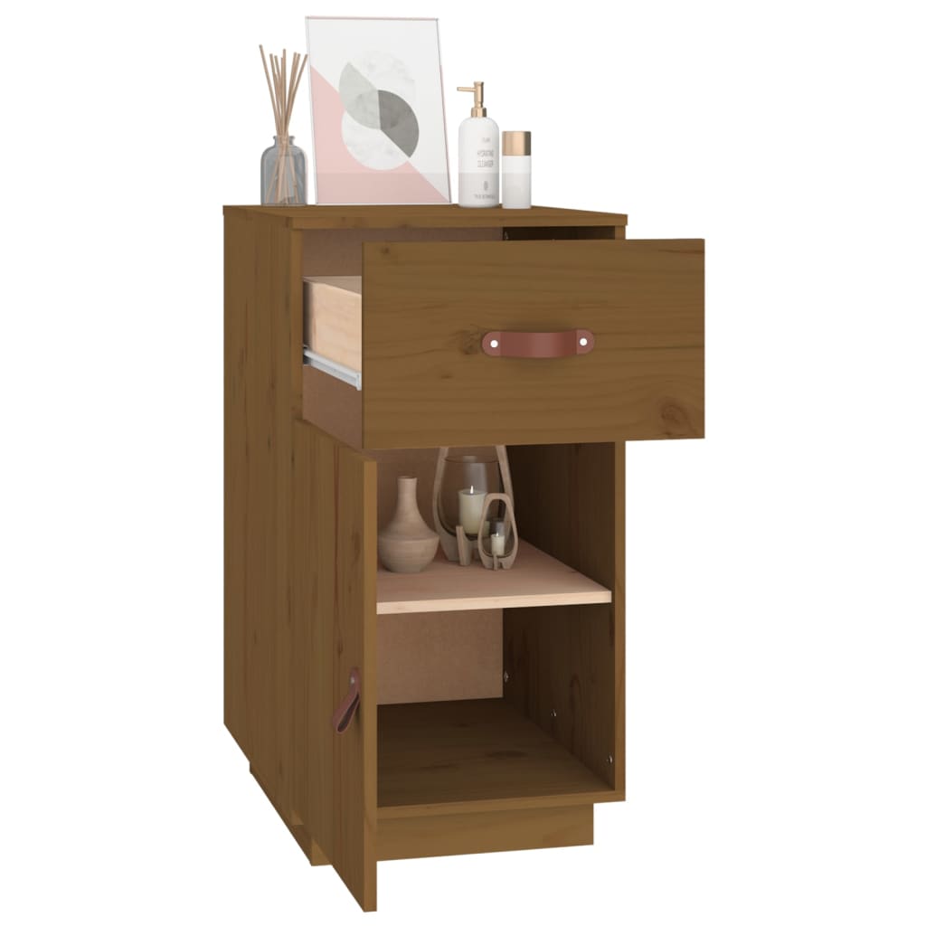 Meuble de bureau 40x50x75 cm en bois de pin massif