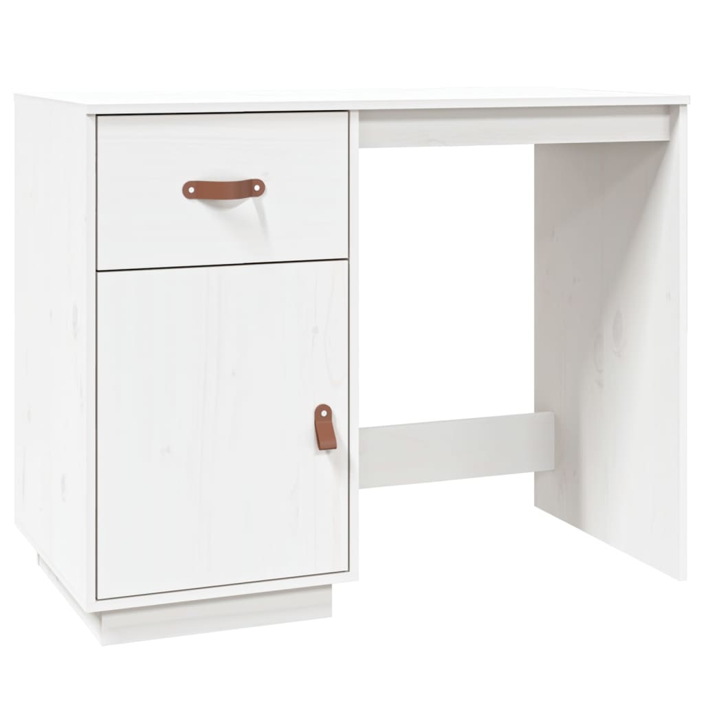 Bureau 95x50x75 cm en bois de pin massif