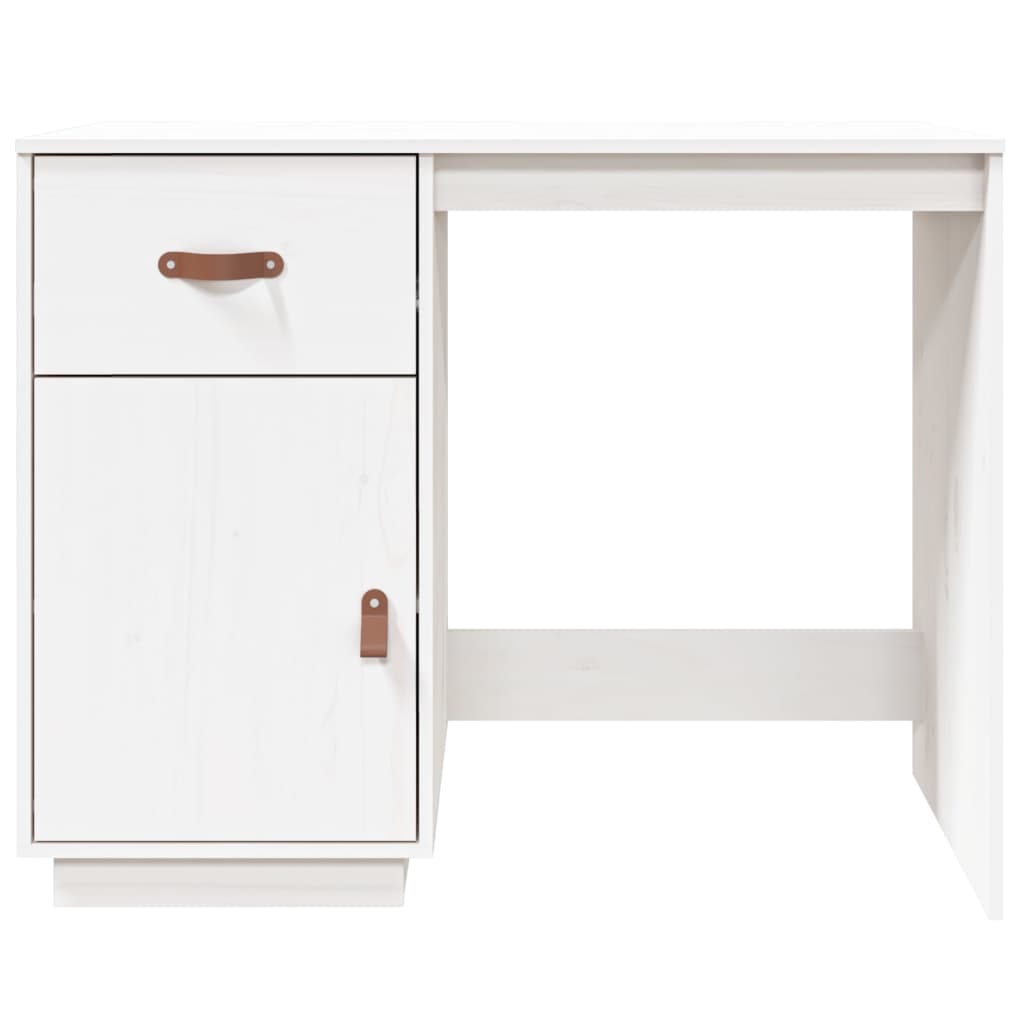 Bureau 95x50x75 cm en bois de pin massif