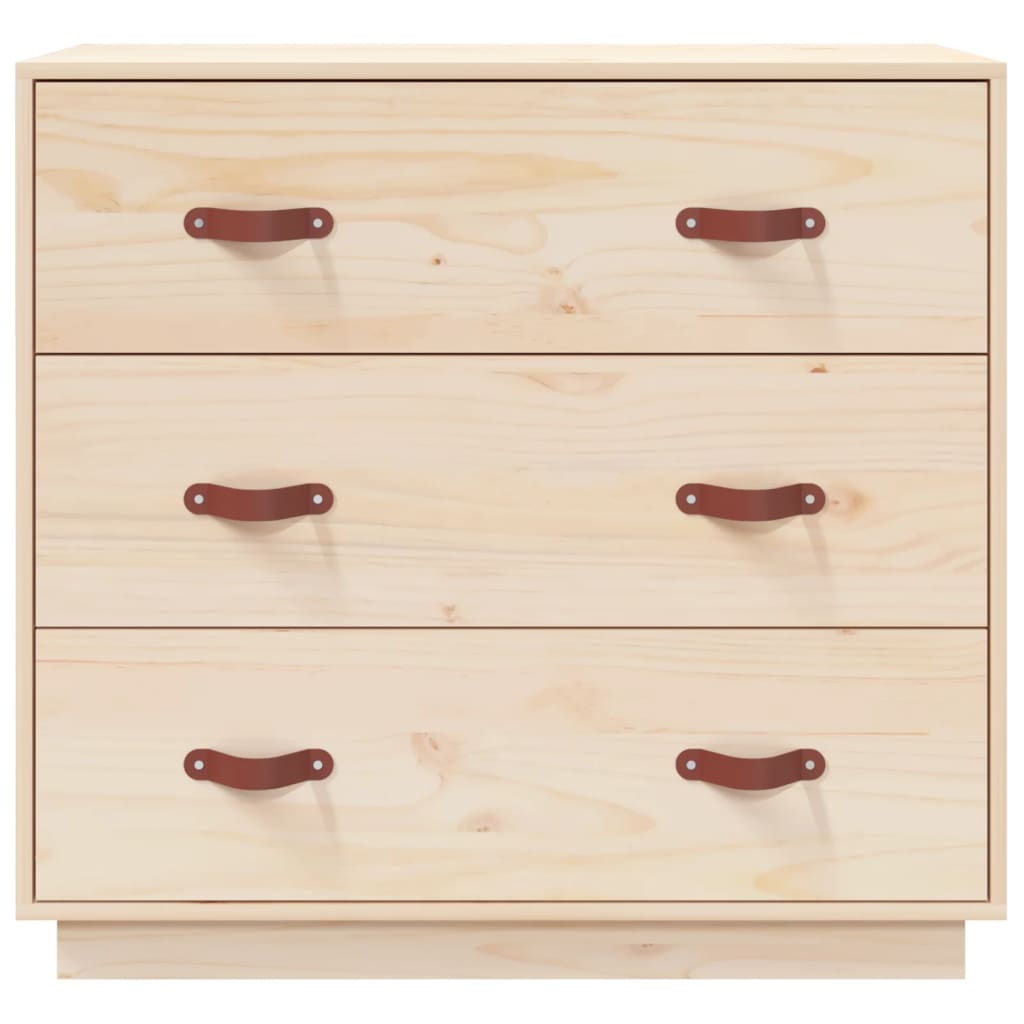 Dressoir 80x40x75 cm massief grenenhout