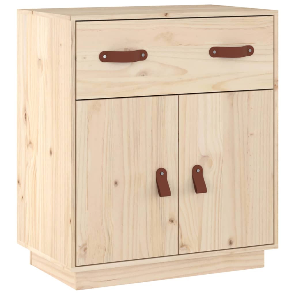 Buffet 65,5x40x75 cm en bois de pin massif