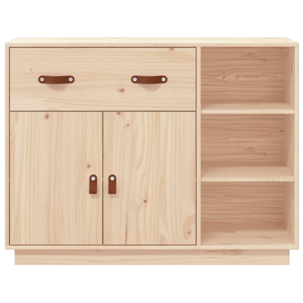 Dressoir 98,5x40x75 cm massief grenenhout