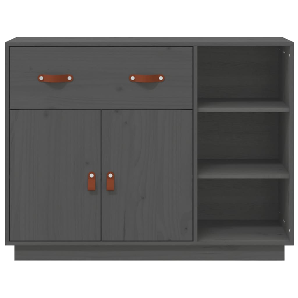 Dressoir 98,5x40x75 cm massief grenenhout