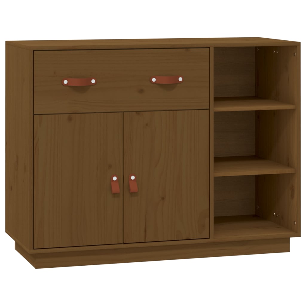 Dressoir 98,5x40x75 cm massief grenenhout