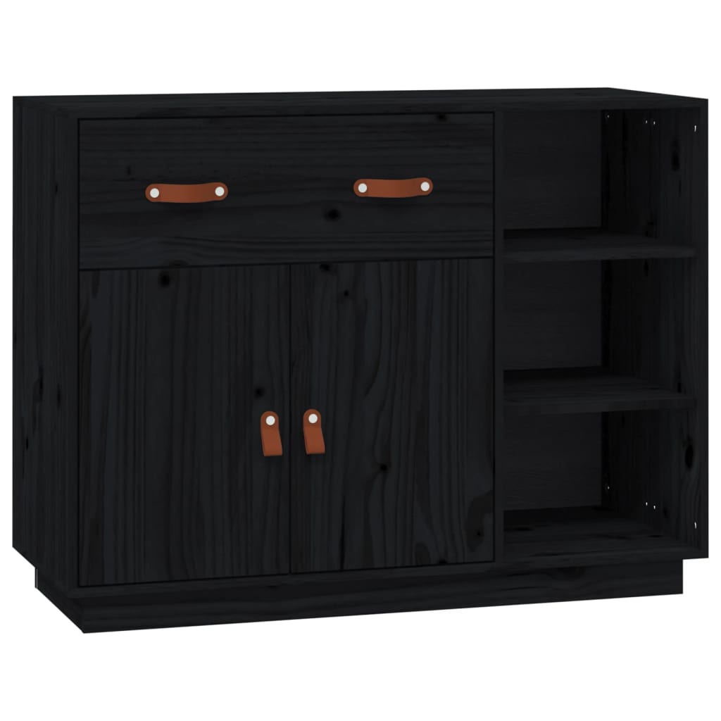 Dressoir 98,5x40x75 cm massief grenenhout