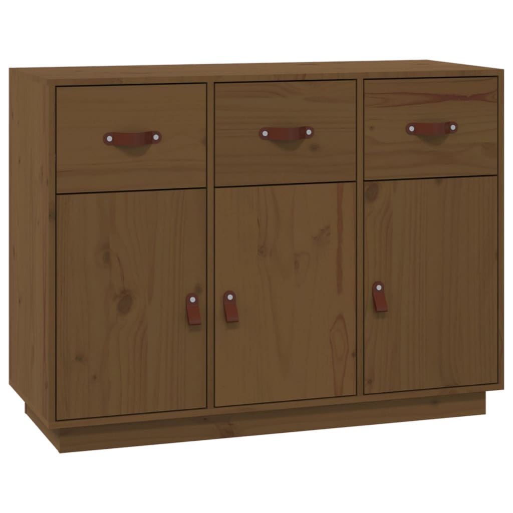 Dressoir 100x40x75 cm massief grenenhout