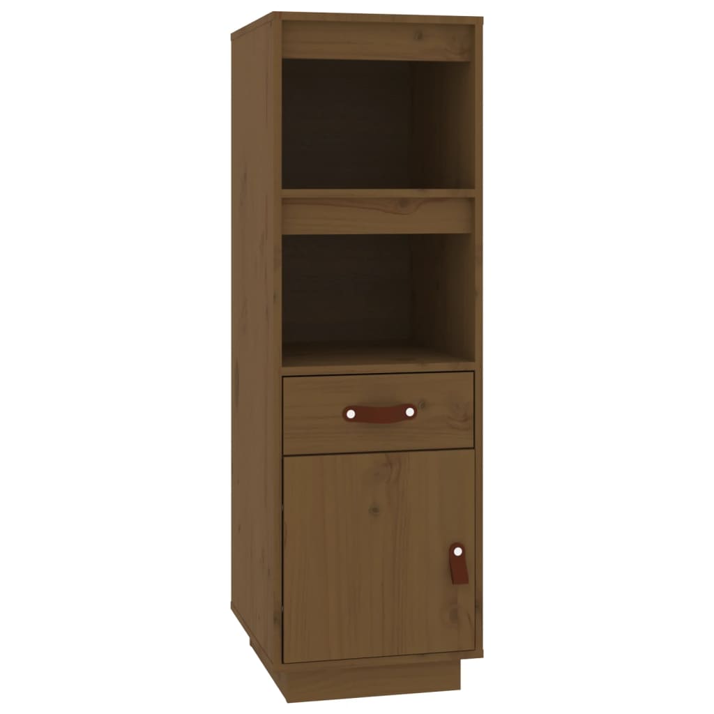 Hoge kast 34x40x108,5 cm massief grenenhout