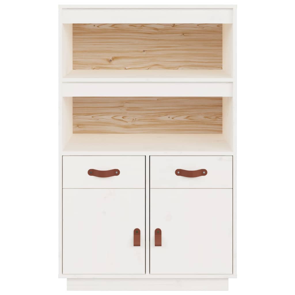 Meuble haut 67x40x108,5 cm en bois de pin massif