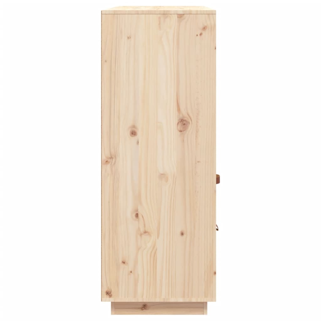 Hoge kast 100x40x108,5cm massief grenenhout