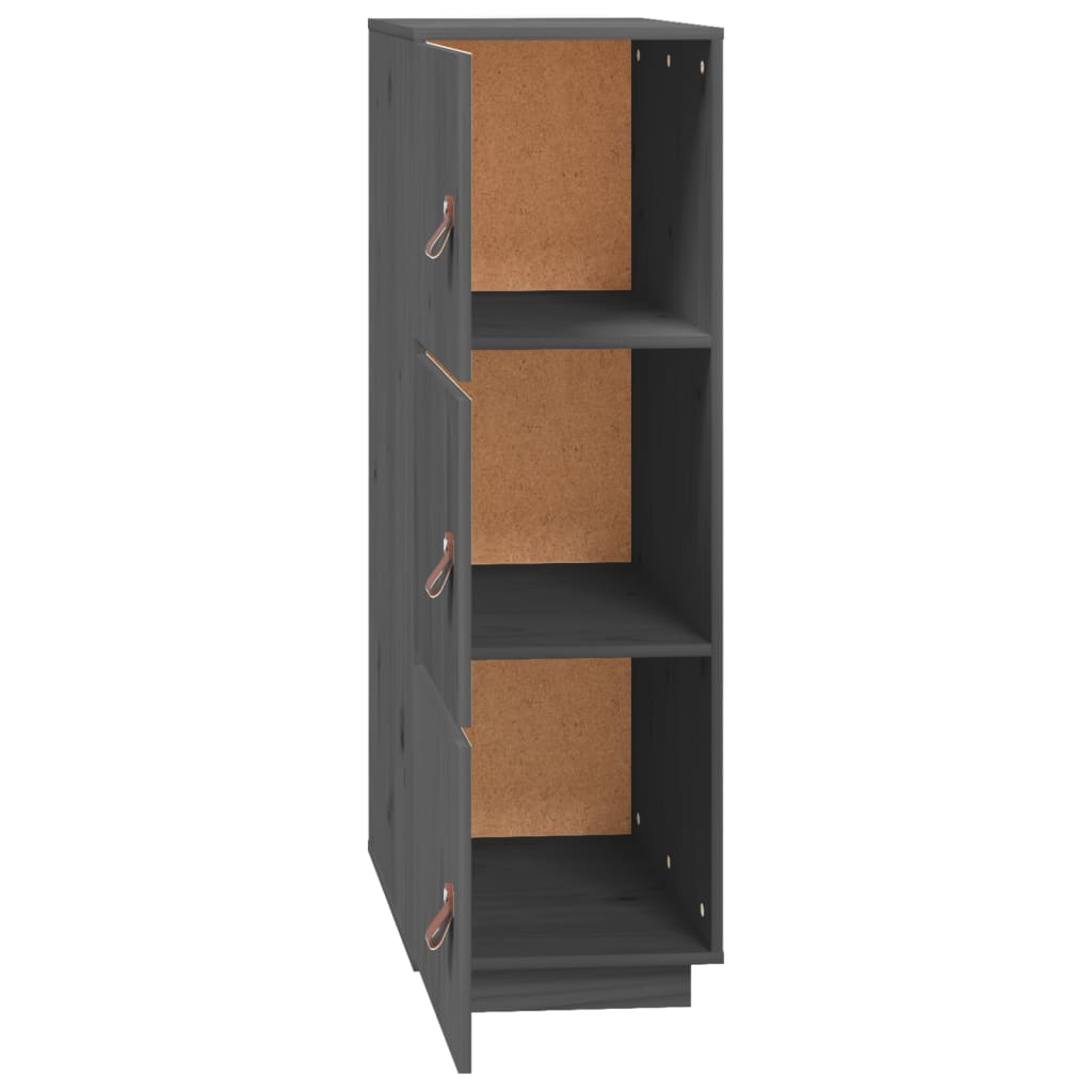 Meuble haut 34x40x108,5 cm en bois de pin massif