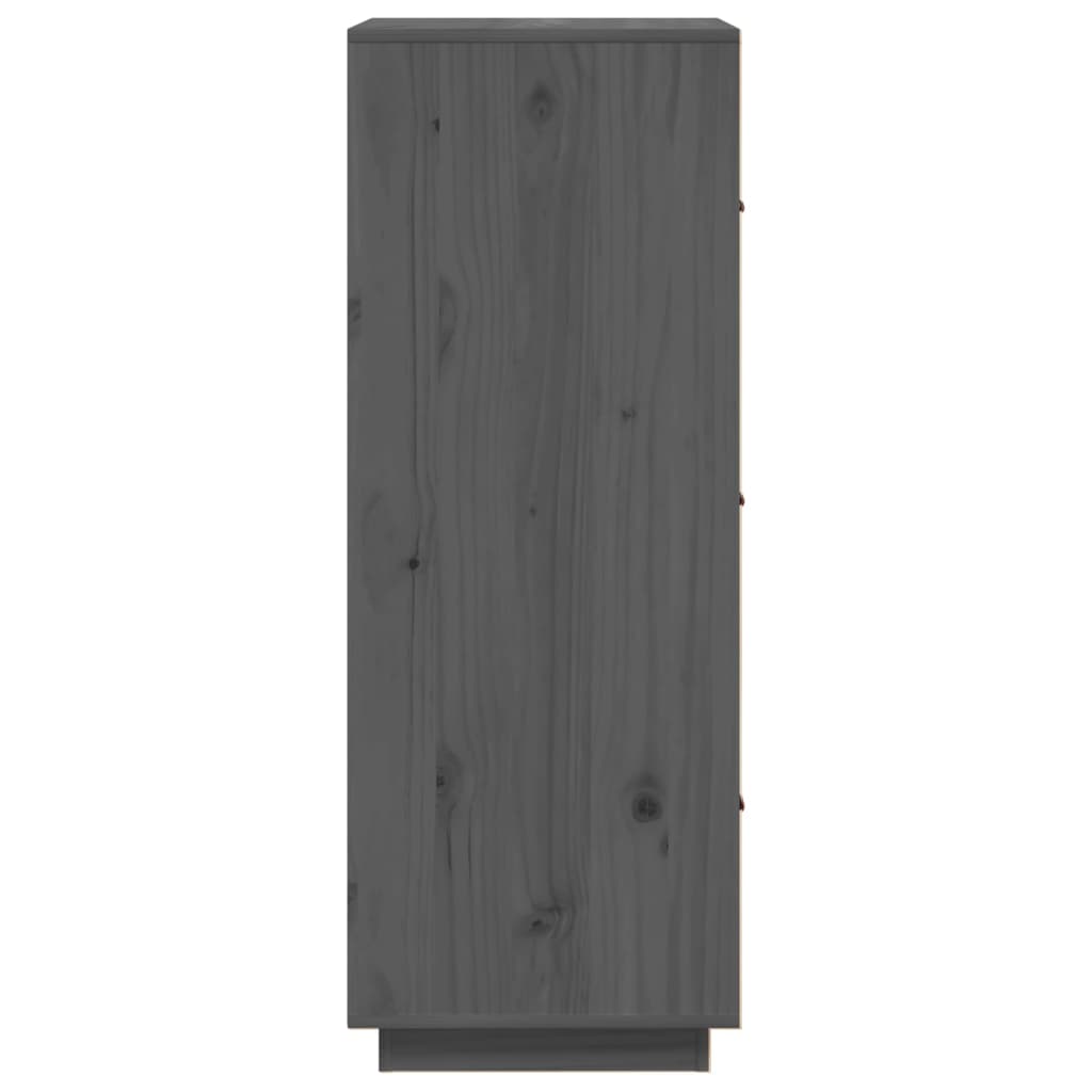 Hoge kast 34x40x108,5 cm massief grenenhout