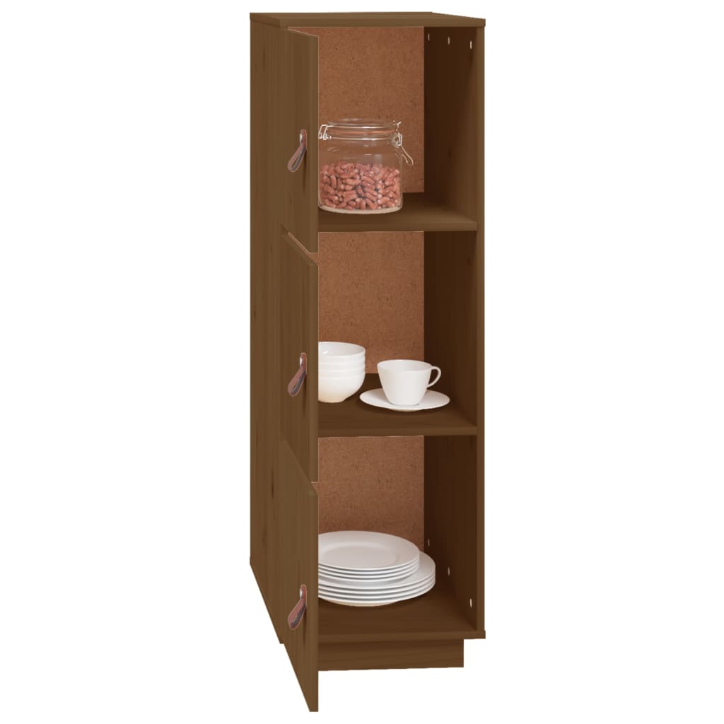 Hoge kast 34x40x108,5 cm massief grenenhout