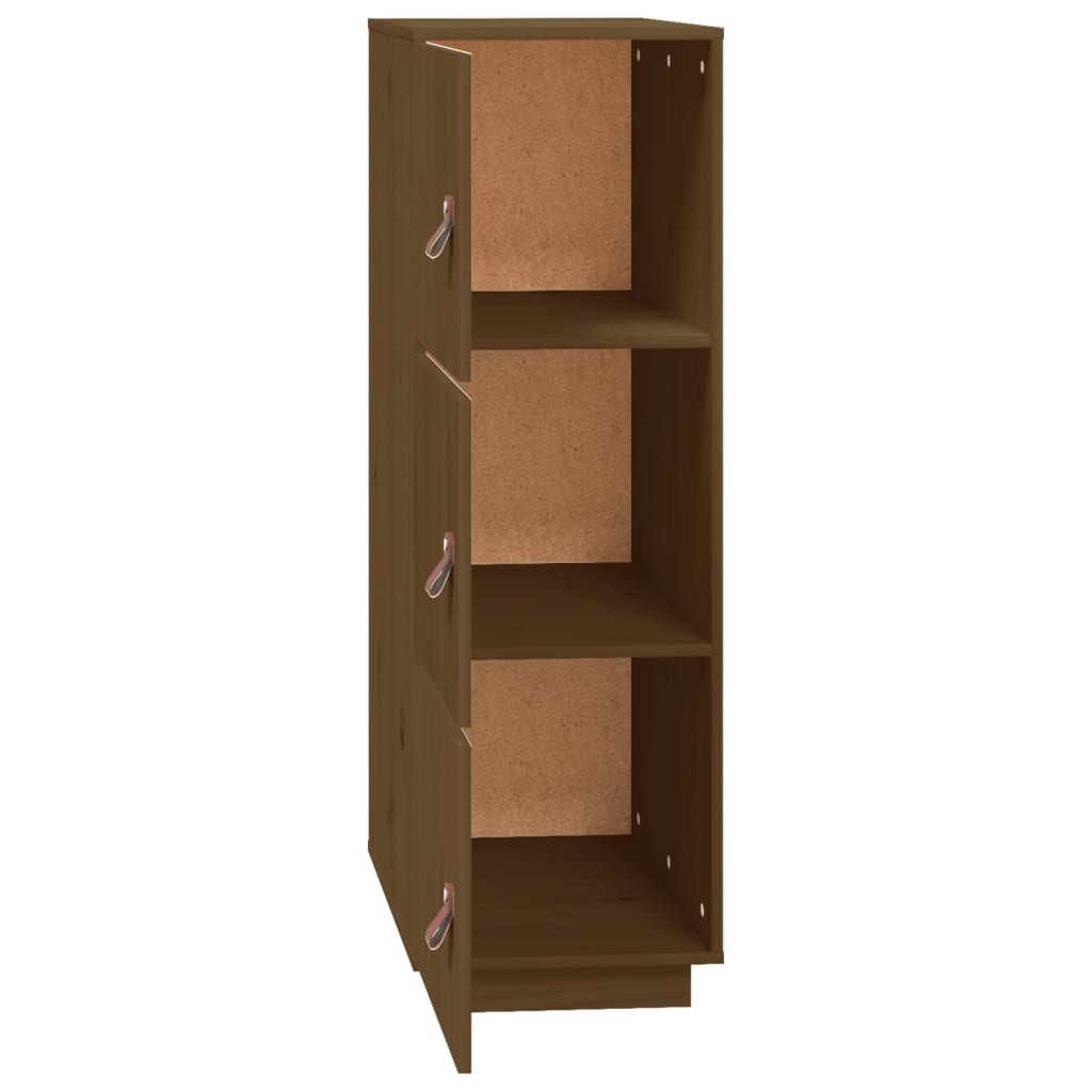 Hoge kast 34x40x108,5 cm massief grenenhout