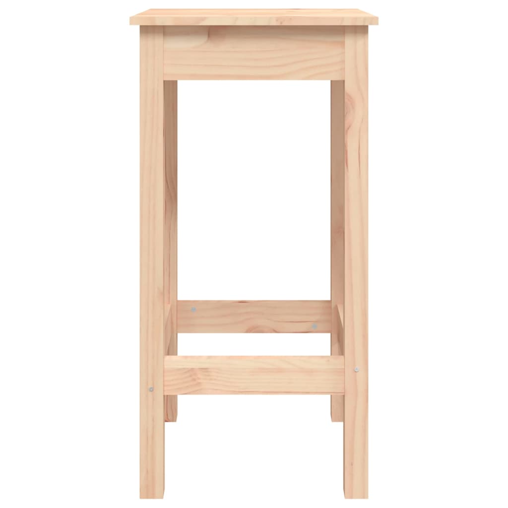 Chaises de bar 2 pcs 40x41,5x112 cm bois de pin massif