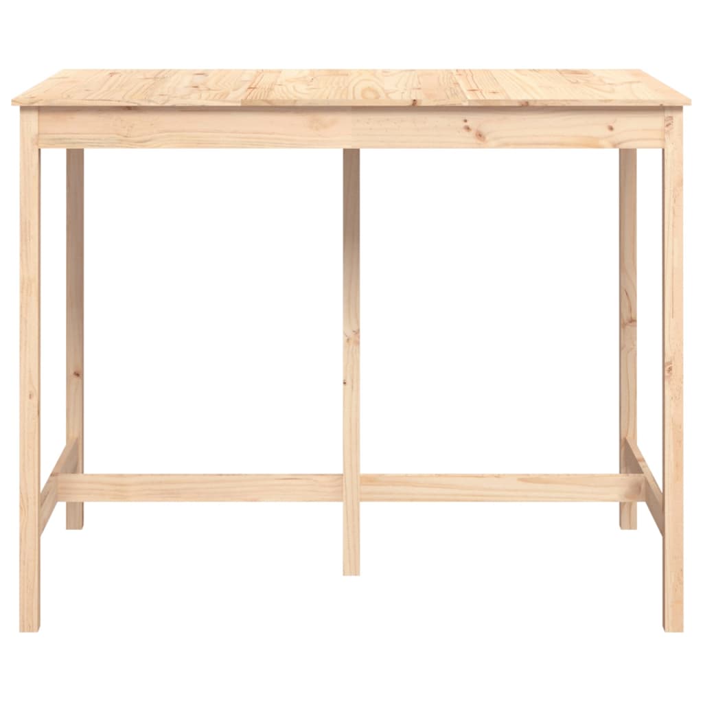 Table de bar 180x80x110 cm en bois de pin massif